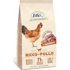 Life Pet Care LIFE CAT 1,5kg RICH IN CHICKEN LOW GRAIN  /6