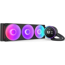 Nzxt Chłodzenie wodne Nzxt NZXT KRAKEN Elite V2 360 RGB Wak Display Black RL-KR36E-B2