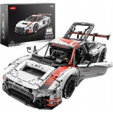 Rastar Klocki Konstrukcyjne Auto RC 1:8 Audi R8 GT3 Rastar Białe 3322 Elementy