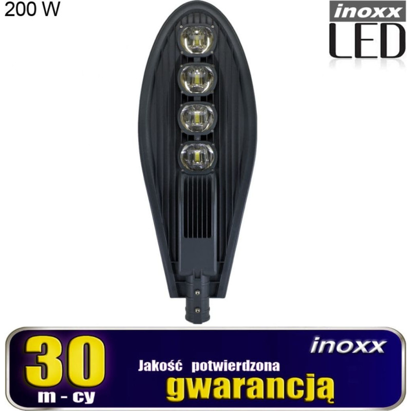 Nvox Lampa przemysłowa led latarnia uliczna 200w ip65 20 000 lm neutralna 4000k