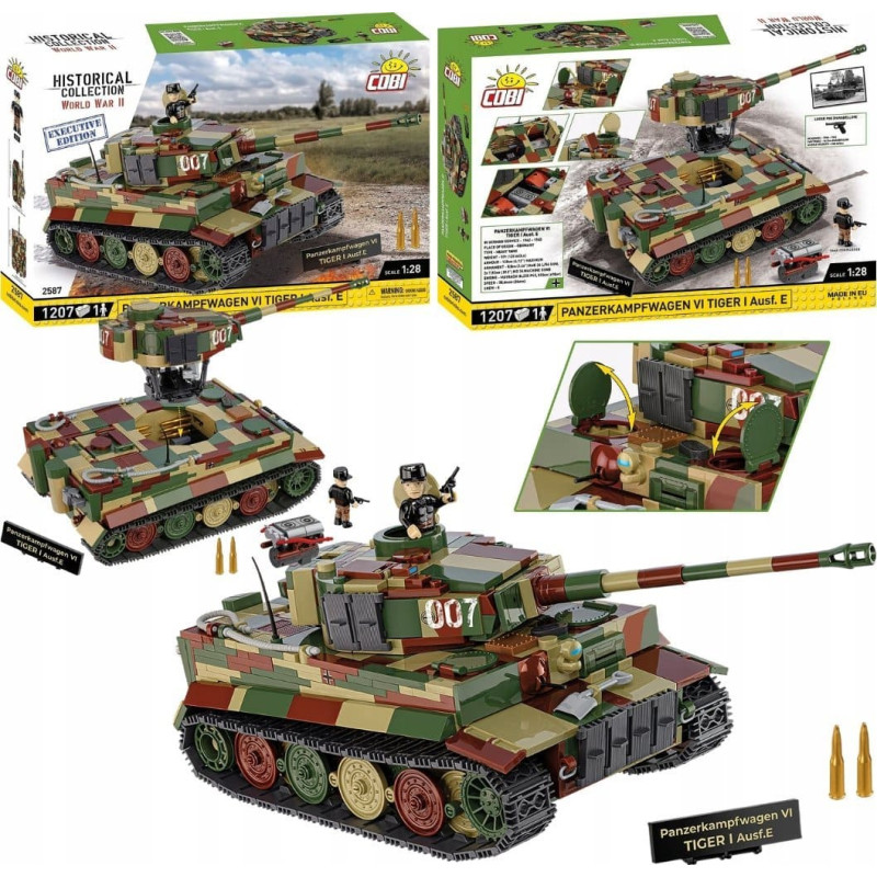 Cobi COBI 2587 Panzerkampfwagen VI Tiger I Ausf. E - Executive Edition