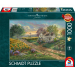 Schmidt Spiele Schmidt Spiele Thomas Kinkade Studios: Sunflower Fields, Puzzle (1000 pieces)