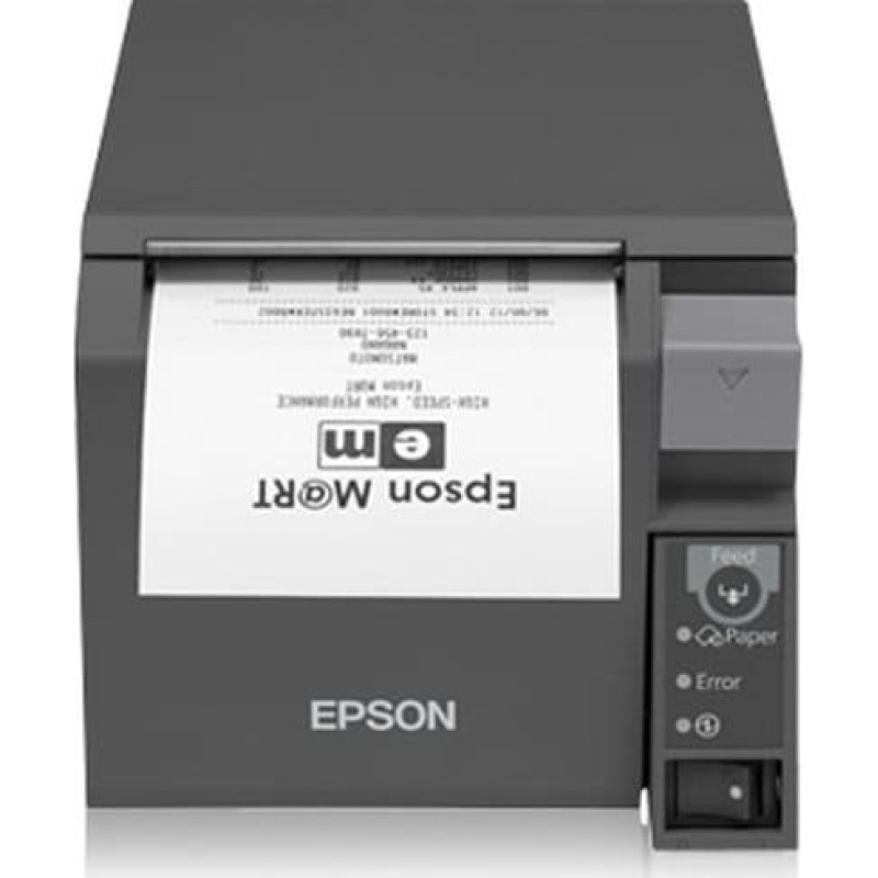 Epson Drukarka etykiet Epson Epson Epson TM-T70II (032A0): Serial + Built-in USB, PS, EDG, UK