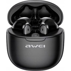 Awei Słuchawki Awei AWEI Bluetooth 5.3 T68 ENC TWS headphones + docking station black/black