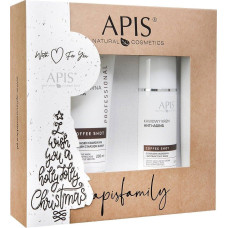 Apis Apis Coffee Shot zestaw bioaktywna maska z kwasem kawowym 200ml + kawowy krem anti-aging 100ml