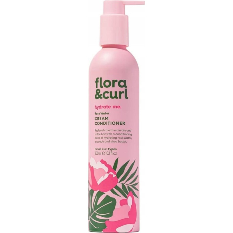 Noname FLORA&CURL_Rose Water Cream Conditioner odżywka do włosów 300ml