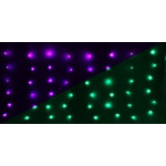 Cortina LAMPKI CHOINKOWE KURTYNA ŚWIETLNA ZEW/WEW 240 LED 600X60CM Z PILOTEM RGB