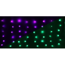 Cortina LAMPKI CHOINKOWE KURTYNA ŚWIETLNA ZEW/WEW 240 LED 600X60CM Z PILOTEM RGB