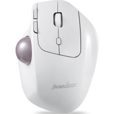 Perixx Mysz Perixx Perixx PERIMICE-720 W, Bluetooth, ergonomic trackball mouse, wireless, white