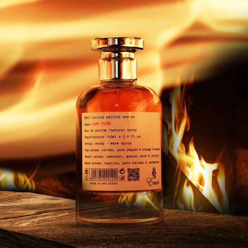 Usorteret Emir Camp Fire Factory Edition EDP U 100 ml