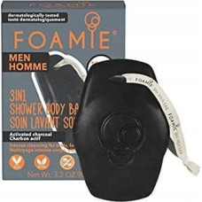 Foamie Men´s shower soap for face, body and hair What A Man (3 in 1 Shower Body Bar) 90 g