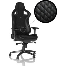 Noblechairs Fotel Noblechairs EPIC z prawdziwej skóry - czarny (GAGC-033)