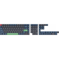 Keychron Keychron OEM Dye-Sub PBT Full Keycap Set - Hacker, Keycap (Dark Blue/Neon Green, 137 Pieces, US Layout (ANSI))