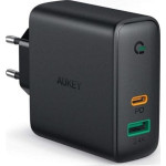 Aukey Ładowarka Aukey PA-D1 1x USB-A 1x USB-C 5.4 A (aukey_20200512124033)