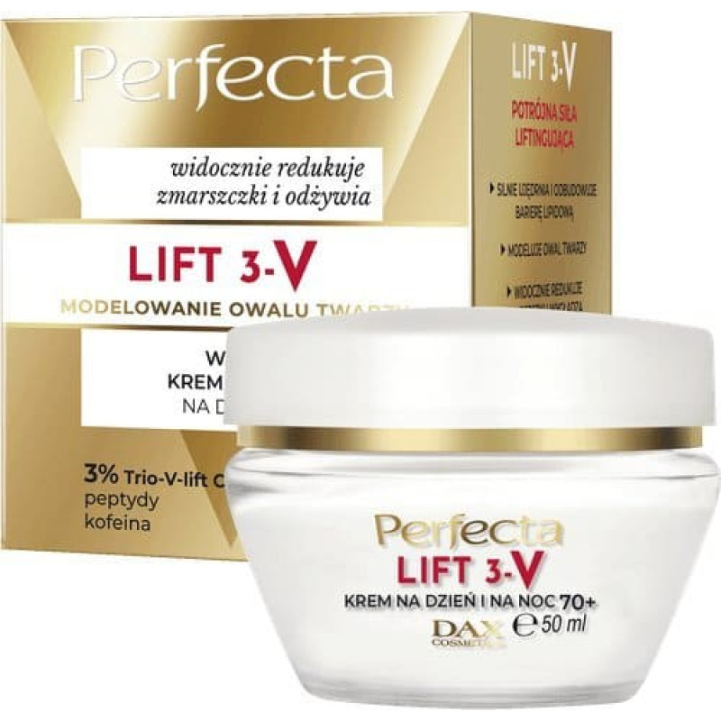 Perfecta Lift 3-V 70+ Liftingujący krem do twarzy 50ml