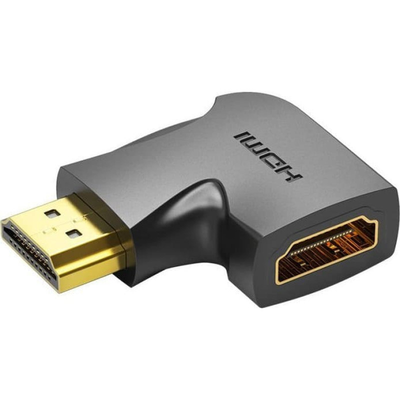 Vention Adapter AV Vention Adapter kątowy HDMI Vention AIOB0-2, 4K 60Hz (czarny) 2 szt.