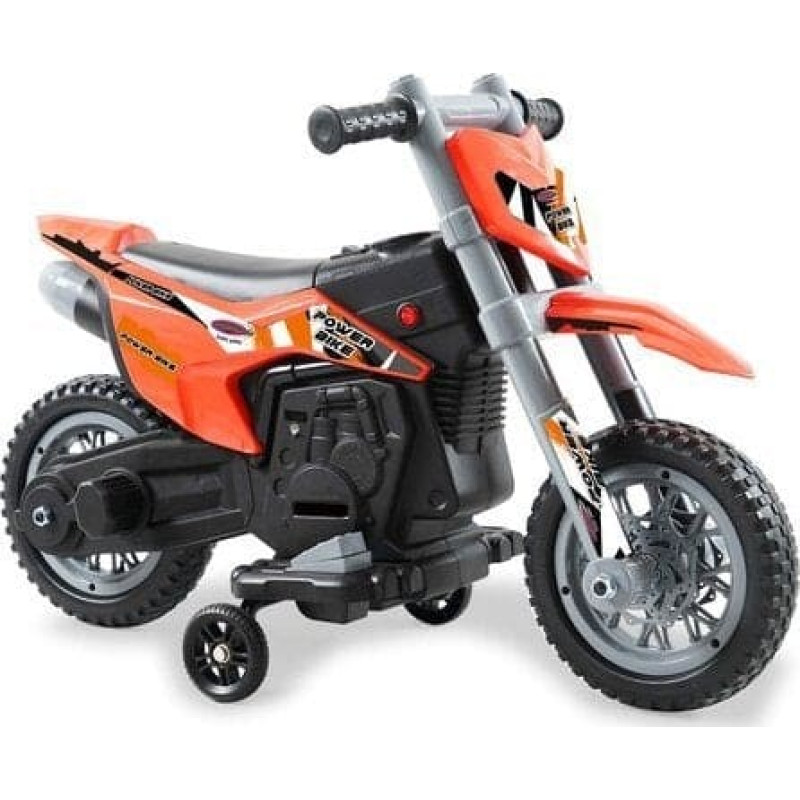 Jamara Ride-on Motorrad Power Bike 6V orange 2+