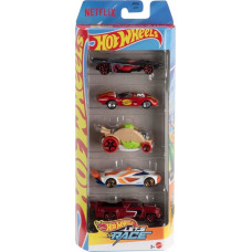 Mattel HW SAMOCHODZIK 5-PAK LET S RACE START JDR20 WB12