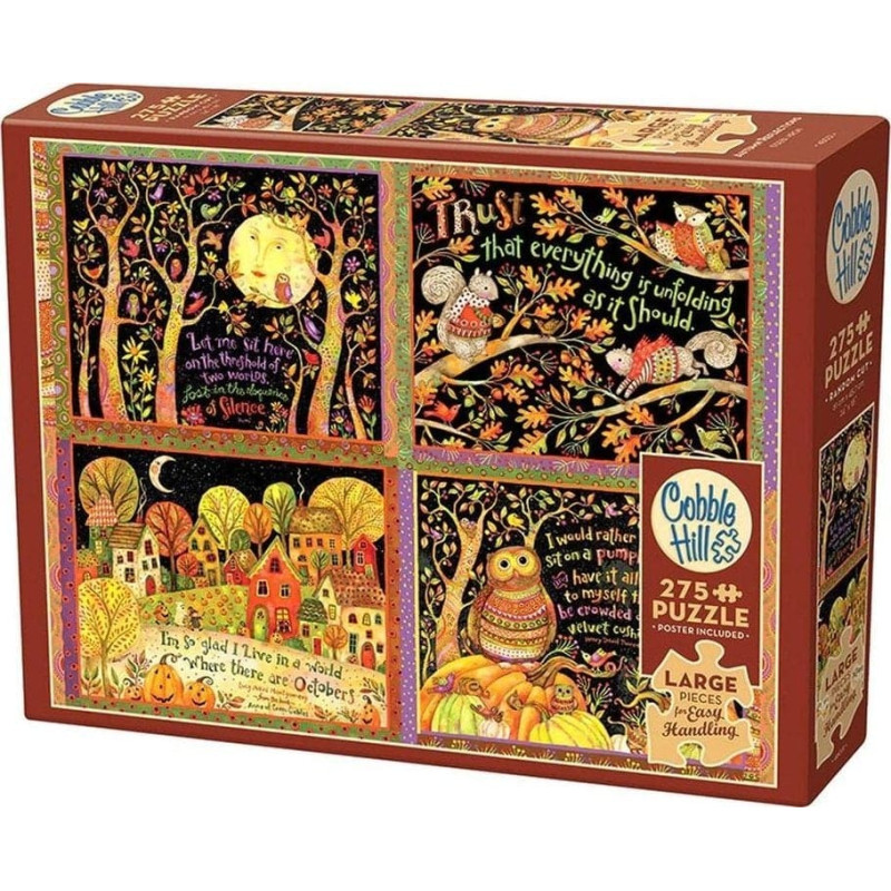 Cobble Hill Puzzle 275 XL Jesienne refleksje G3