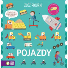 Zielona Sowa Złóż figurki. Pojazdy