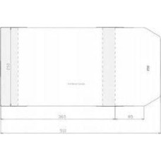 Sztapel Okładka regulowana 250x450mm (50szt)