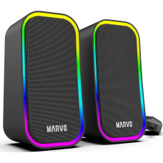 Marvo g�o�niki HAVOC 20BK, 6W, czarne, pod�wietlane