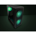 Lc-Power Gehuse ATX Gaming 717B Meshwork_L dark black