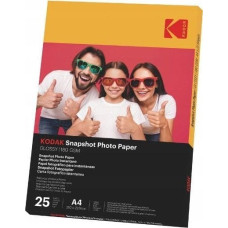 Kodak Papier KODAK Foto Fotograficzny do Drukarki 25 szt A4 210x297mm 180g Błysk / 3510-812