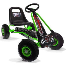 Jokomisiada Duży GOKART na pedały pompowane gumowe koła SP0153