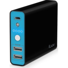 Iluv Powerbank iLuv MyPower 10400 mAh Czarny  (MYPOWER104BK)