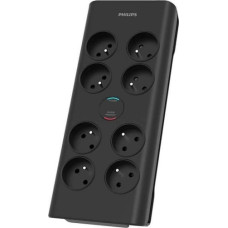 Philips Listwa zasilająca przeciwprzepięciowa Philips SPN7080BA/60 8 gniazd 2m