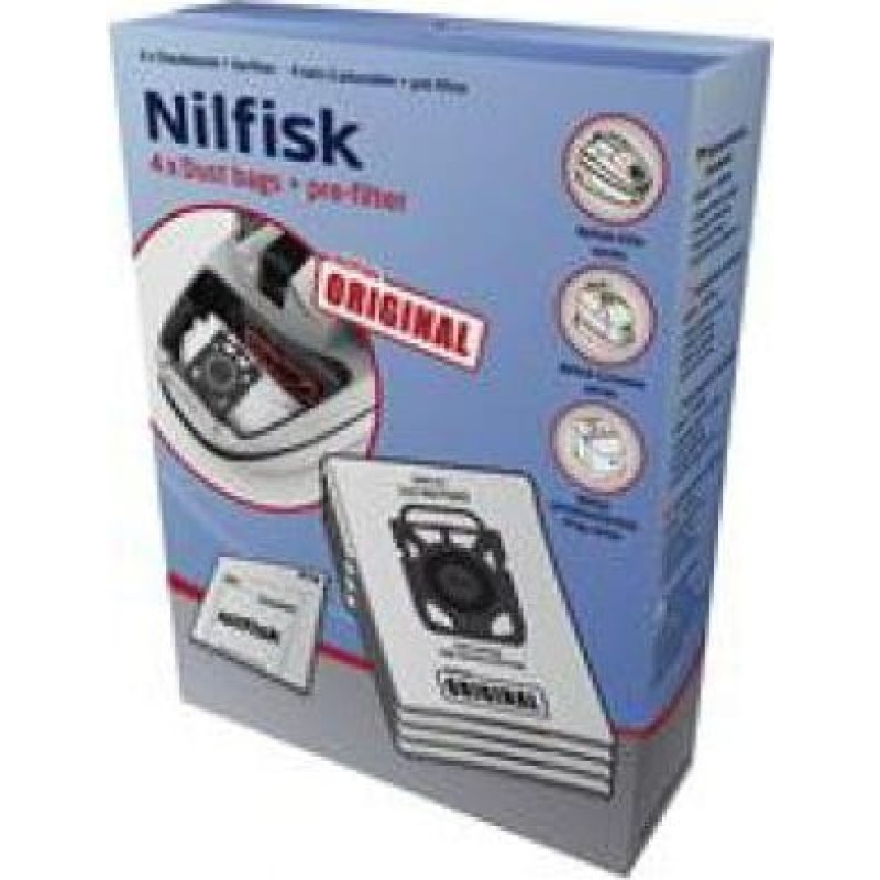 Nilfisk Worek do odkurzacza Nilfisk Ultra Dustbag (107407940)