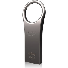 Silicon Power Jewel J80 USB flash drive 64 GB USB Type-A 3.2 Gen 1 (3.1 Gen 1) Titanium