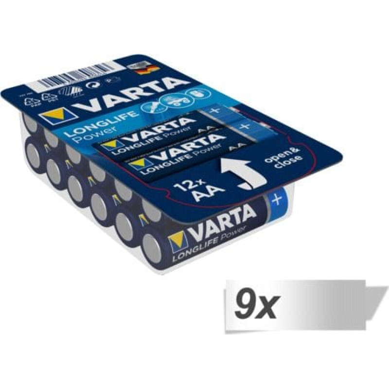 Varta Bateria LongLife Power AA / R6 108 szt.