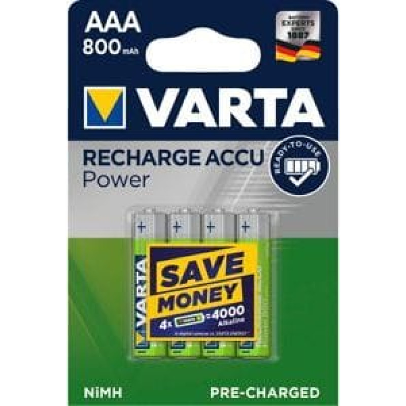 Varta Akumulator Rechargeable 800mAh 10 szt.