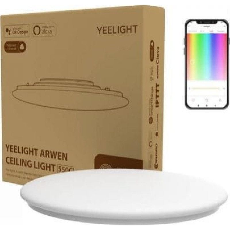 Yeelight Arwen 550C ceiling lighting White LED F