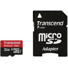 Transcend MEMORY MICRO SDHC 32GB W/ADAPT/CLASS10