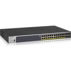 Netgear GS728TPP Managed L2/L3/L4 Gigabit Ethernet (10/100/1000) Black 1U Power over Ethernet (PoE)