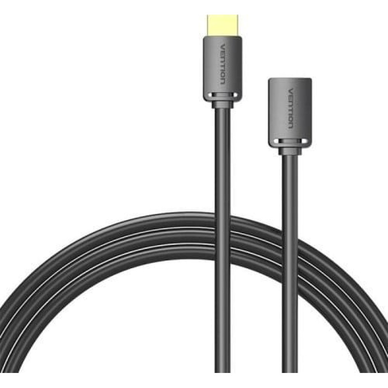 Vention Kabel Vention Kabel HDMI-A męski do HDMI-A żeński 4K HD PVC 3m Vention AHCBI (czarny)