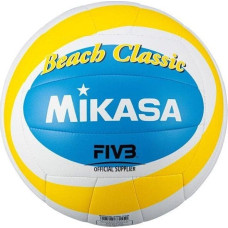 Mikasa Piłka siatkowa plażowa Mikasa Beach Classic biało-żółto-niebieska BV543C-VXB-YSB 5