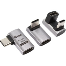 Equip Adapter USB Equip Equip 133478 zmieniacz płci / kabli USB C Czarny, Szary