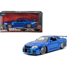 No Name Auto Fast&Furious Szybcy i wściekli 2002 Nissan Skyline 1:24 JADA