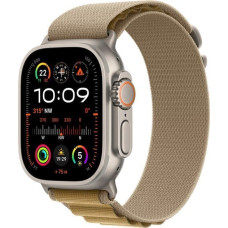 Apple Smartwatch Apple Watch Ultra 2 GPS + Cellular, koperta 49 mm z tytanu w kolorze naturalnym z opask Alpine M w kolorze beowym