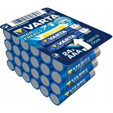 Varta Baterie alkaliczne VARTA R3 (AAA) 24 sztuk HIGH ENERGY