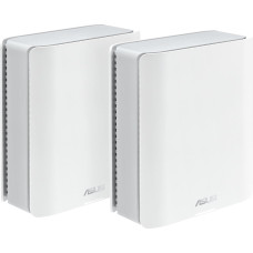 Asus Access Point Asus ASUS ZenWiFi BT8 (2-pack) Trójpasmowy (2,4 GHz / 5 GHz / 6 GHz) Wi-Fi 7 (802.11be) Biały 3 Wewnętrzne