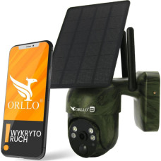 Orllo Kamera IP ORLLO Kamera IP Orllo Bezprzewodowa 4G LTE Obrotowa z Panelem Solarnym ORLLO TZ1 MORO