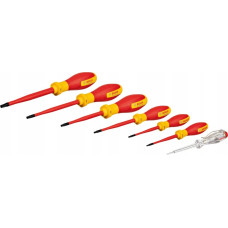 Bosch Bosch VDE screwdriver set TX Professional, 7-piece (red/yellow, 6 VDE screwdrivers, phase tester SL3)