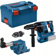 Bosch Młotowiertarka Bosch Bosch cordless hammer drill GBH 18V-28 CF Professional, with GDE 18V-16 (blue/black, without battery and charger, in L-BOXX)