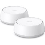 Tp-Link Access Point TP-Link TP-Link DECO BE25(1-PACK) siatkowy system wi-fi Dual-band (2.4 GHz/5 GHz) Wi-Fi 7 (802.11be) Biały 2 Wewnętrzne