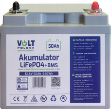 Volt Akumulator LiFePO4 12V 50 Ah (50A)